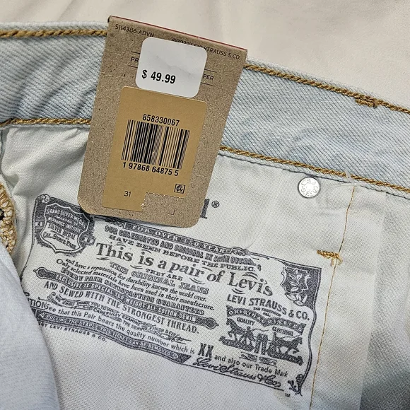Levi's 501 Original Jean Shorts - Picture 7 of 12